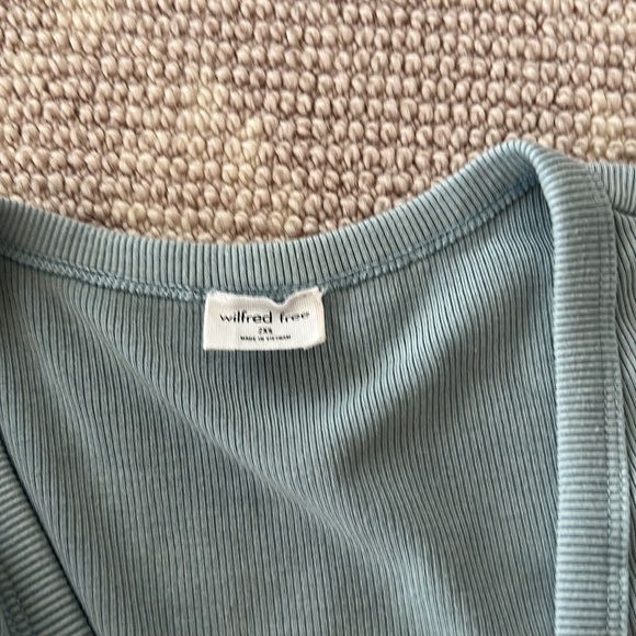 Blue aritzia wilfred free bodysuit - Picture 2 of 2